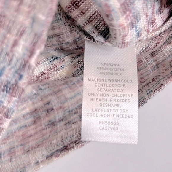 BP Space Dye Button-Up Crop Cardigan and String Bikini Style Top size S - Picture 9 of 9